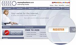 регистрация в Moneybookers
