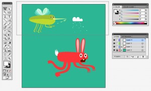 инструмент выделения/section tool в Illustrator