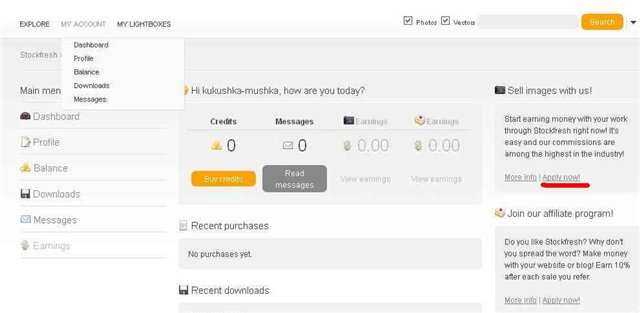 как заработать на Stockfresh