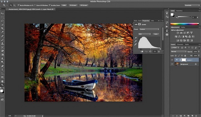 как сделать винтажное фото в Photoshop