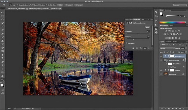 как сделать винтажную фото в Photoshop