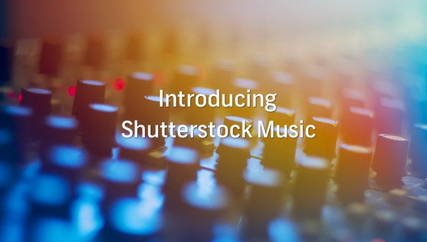 продажа музыки через Shutterstock
