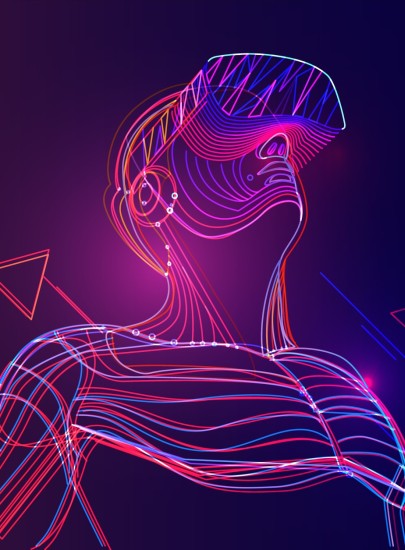 человек в vr очках